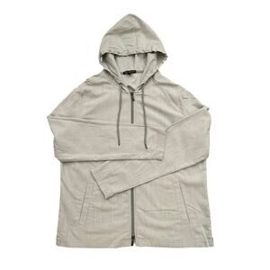 ROBERT BARAKETT  Trento Mens Size 2XL Gray  Full Zip Jacket Hoodie